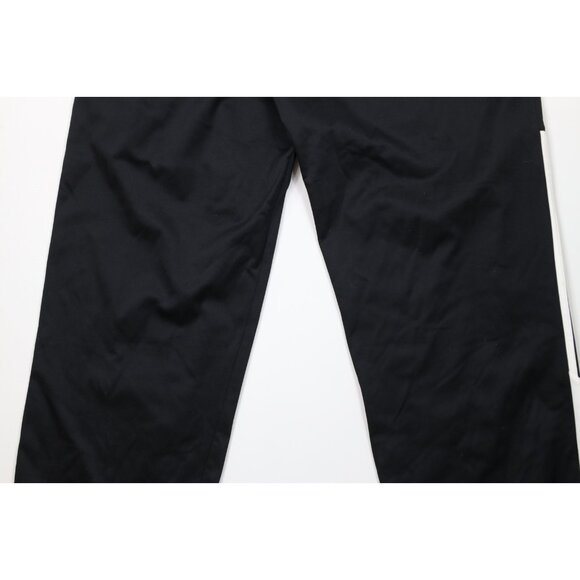 Adidas NBA Authentics Mens 2XL Striped Basketball Wide Leg Sweatpants Pants - Picture 13 of 15